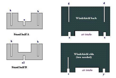 flatpack component shapes