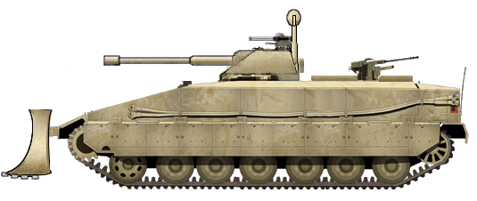The Thunderback future tank concept may resemble this